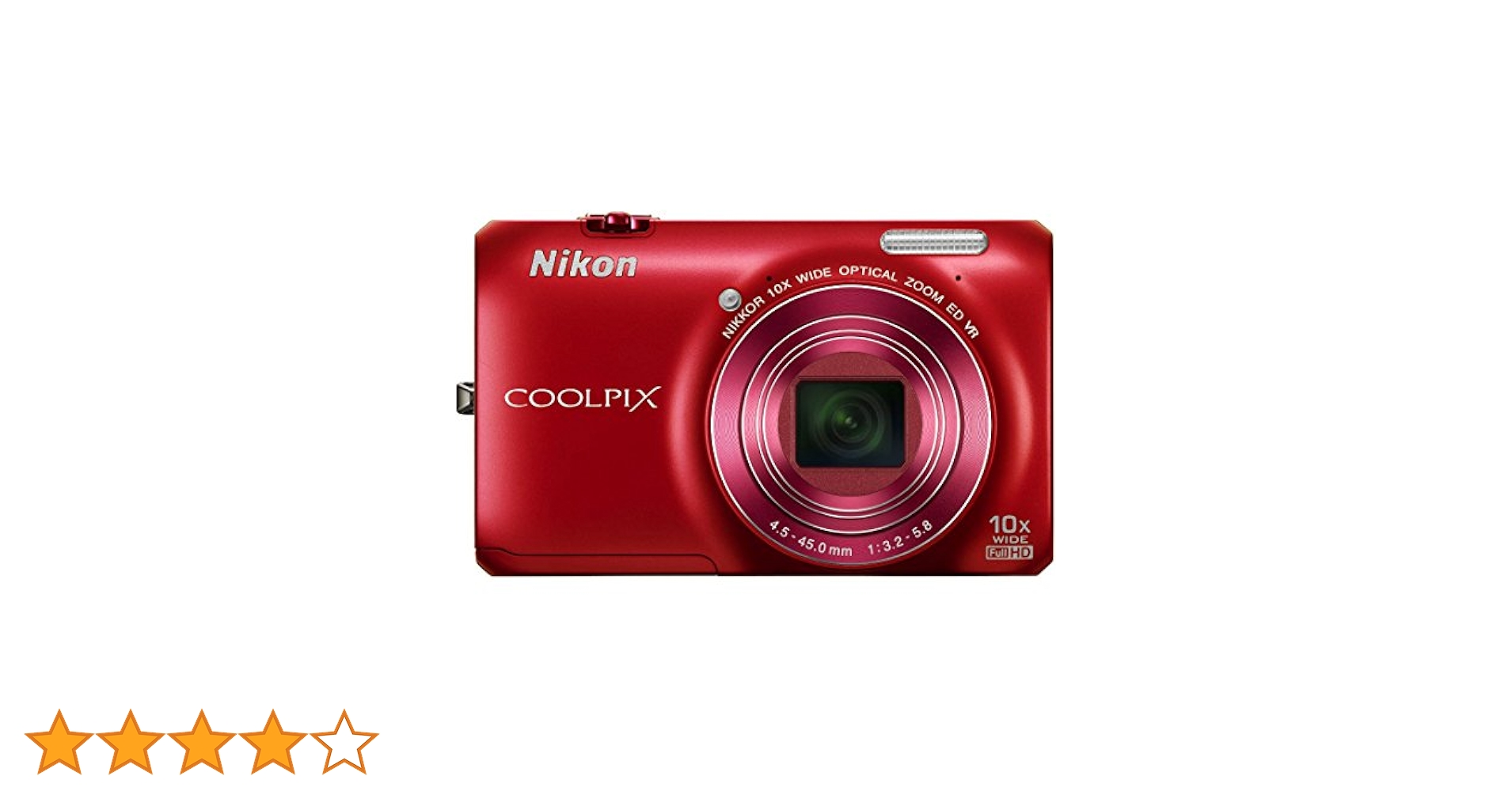 92 Nikon COOLPIX S6300 レッド Amazon Canada: Nikon COOLPIX S6300 16 MP Digital Camera with